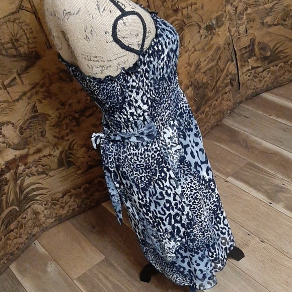 Leopard tube top dress M - Picture 4 of 7